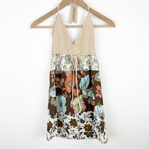 Sweater Project Crochet Halter Top Dress Size Small